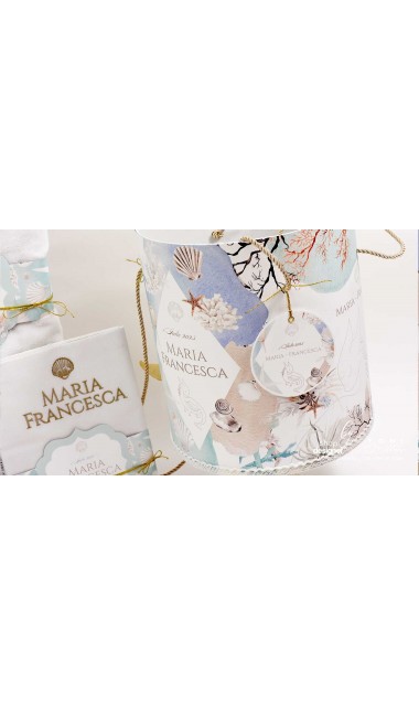 Trusou botez tematica marina fresh de vara Boho Ocean 12